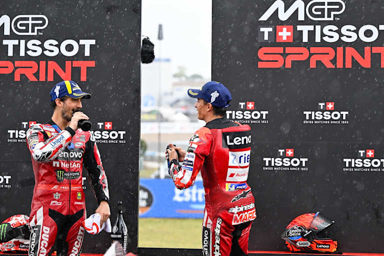 Pecco Bagnaia: Platz 2 im Chaos-Print von Jerez