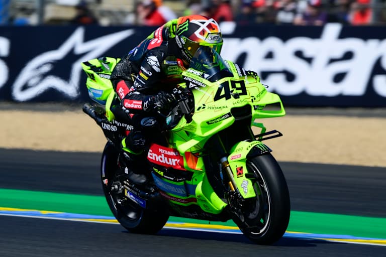 Erneut bester Ducati-Vertreter: Fabio Di Giannantonio (2.)
