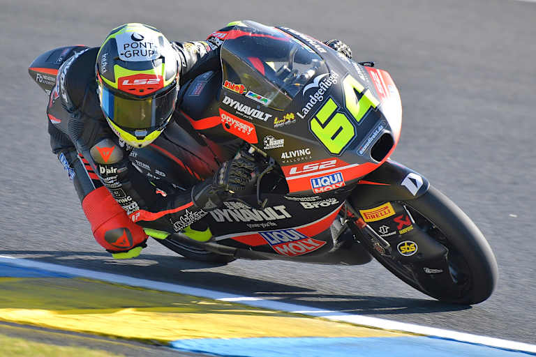 Schnellster Moto3-Pilot im Le Mans-Zeittraining: David Munoz