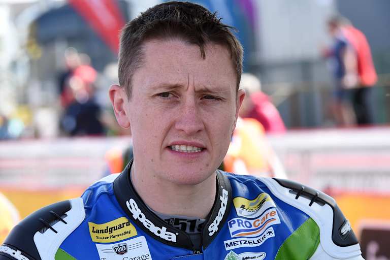 Dean Harrison, der Sieger der Superbike-TT 2026