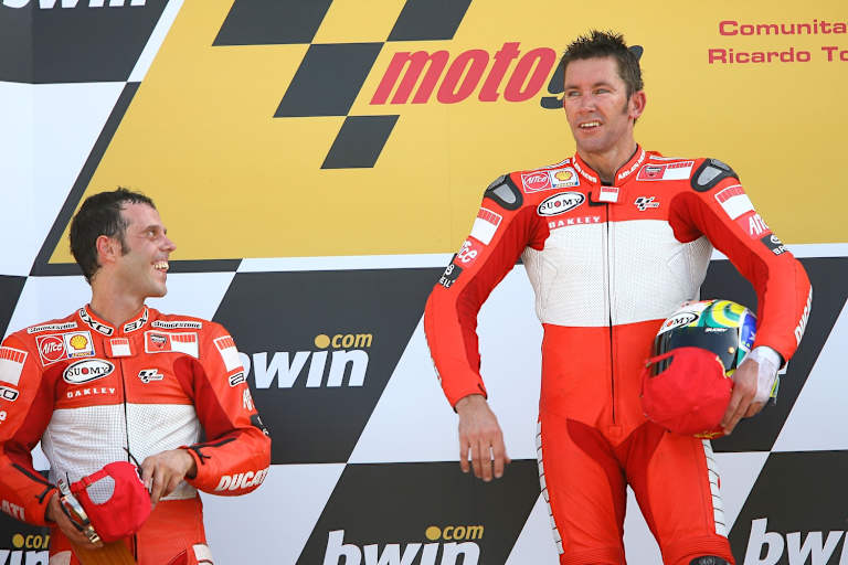 Einmalig: Troy Bayliss siegte 2006 in Valencia als Ersatz-Pilot