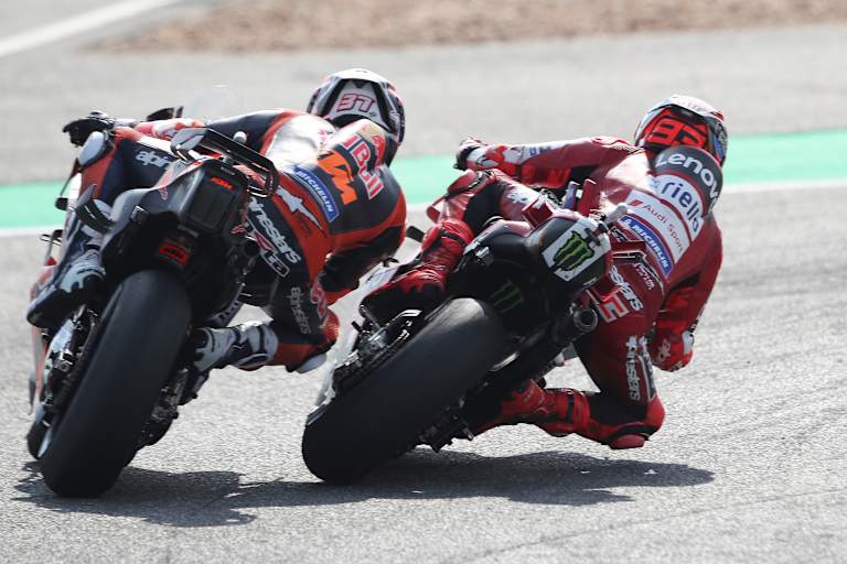 Starker Auftakt: Schon beim Thailand-GP hieß das Duell Marquez vs. Acosta