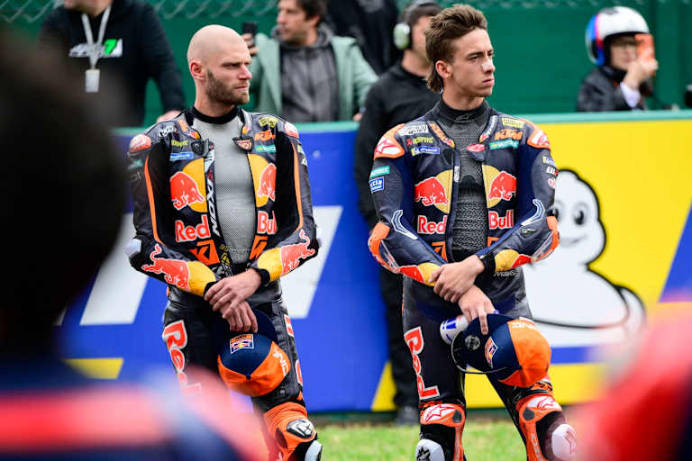 Brad Binder neben seinem starken Teamkollegen Pedro Acosta
