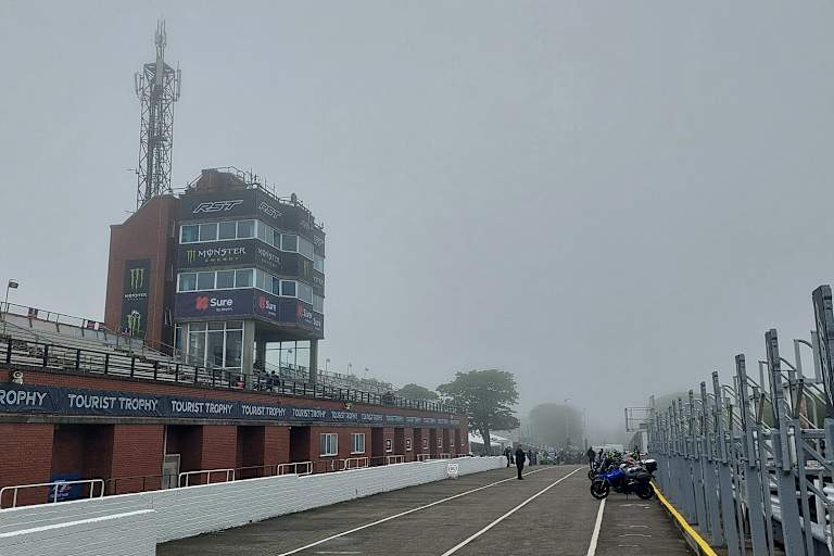Noch ist an ein Rennen auf der Isle of Man nicht zu denken