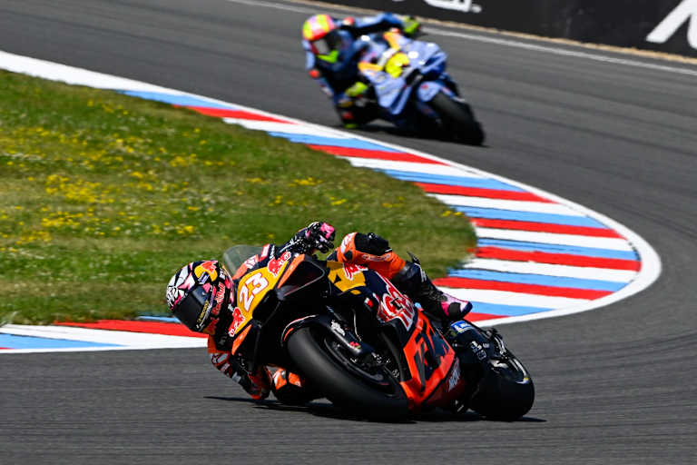 Enea Bastianini landete im Brünn-Sprint vor Gresini-Pilot Aldeguer auf P7