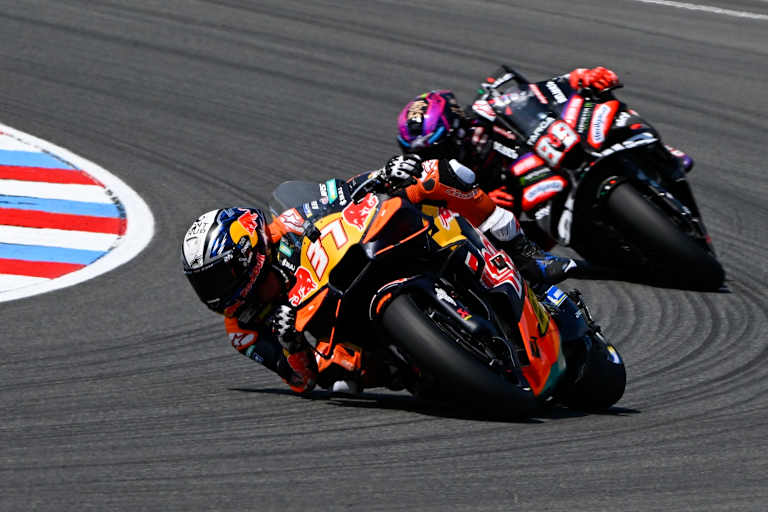 KTM-Ass Pedro Acosta fuhr bis zum Crash vor Jorge Martin