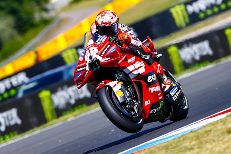 Pecco Bagnaia fuhr im Q2 auf Startplatz 3