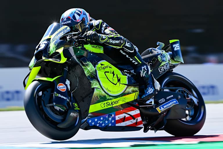 Schnellster im FP2: Trackhouse-Aprilia-Pilot Raul Fernandez