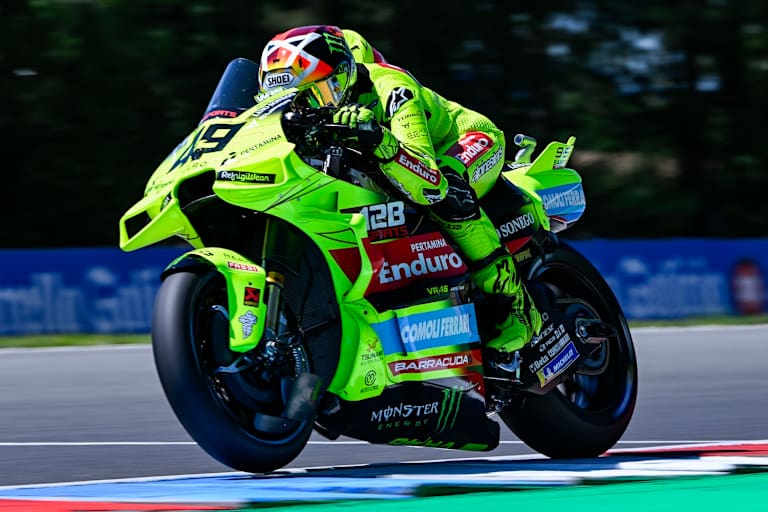 Bester Ducati-Pilot im Q2 in Brünn: Fabio Di Giannantonio (2.)