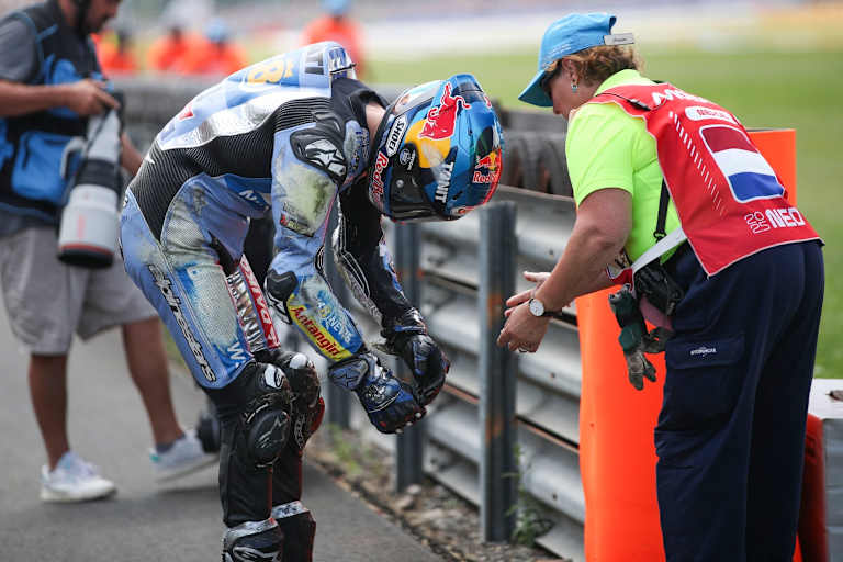 Alex Marquez verletzte sich beim Assen-GP 2025
