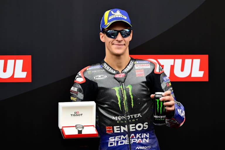 Schnappte sich 2025 Startplatz 1 in Assen: Fabio Quartararo