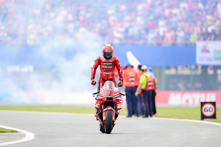 Doppelschlag: Marc Marquez triumphierte 2025 auch in Assen
