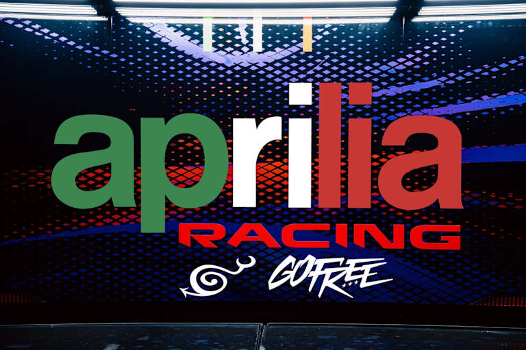 Aprilia brgrüßt Francesco «Go Free» Bagnaia