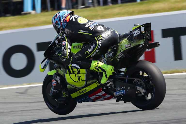 Wieder mit an der Spitze: P2 im Assen-Zeittraining für Raul Fernandez