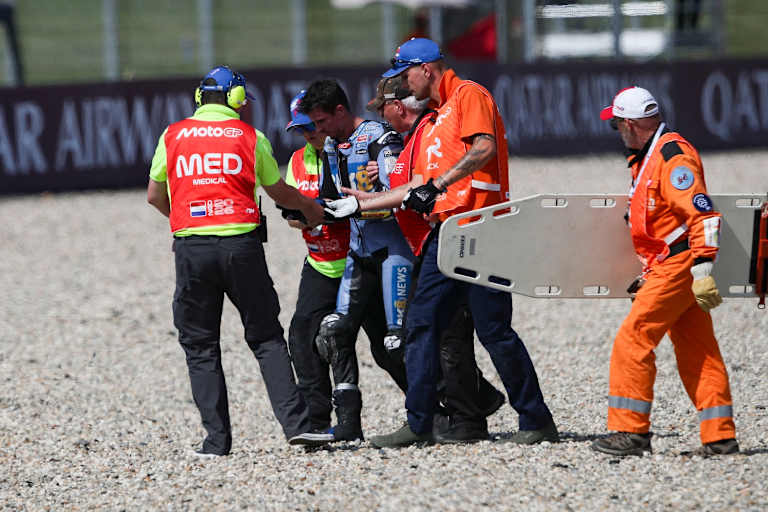 Wieder ein großer Crash für Alex Marquez