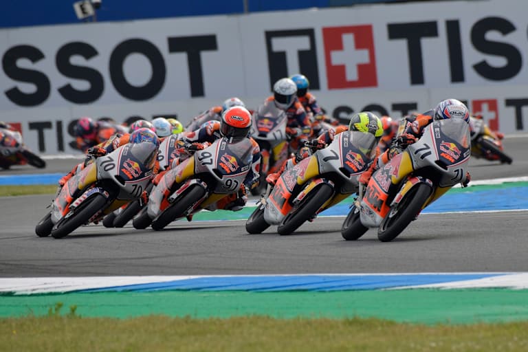 Carlos Cano gewann in Assen erstmals als Red Bull Rookie