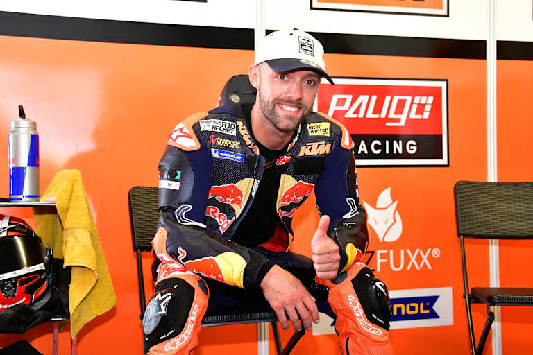 Jonas Folger beim Euro Moto Einsatz