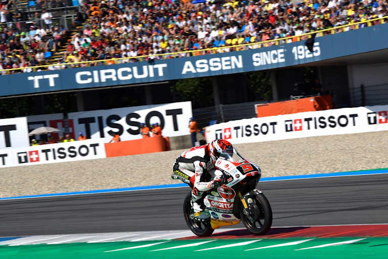 Platz 17 für Leo Rammerstorfer beim Assen-GP