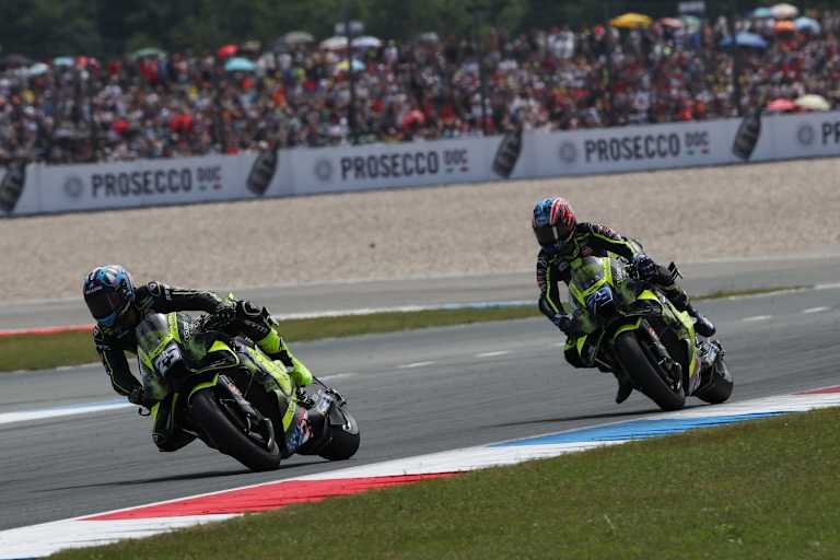 Lange fuhr Sprint-Sieger Fernandez auf P1