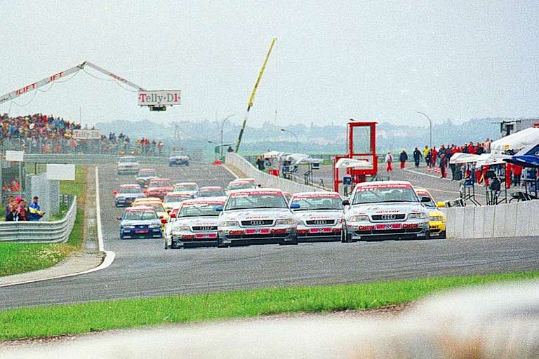 Am 30. Juni 1996 fand auf dem neuen Sachsenring das erste Autorennen statt