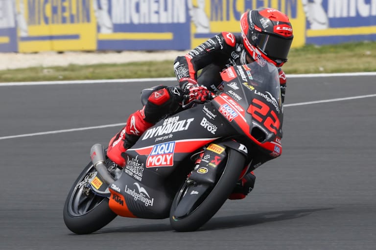 Schnellster Moto3-Pilot im Q2: David Almansa (Intact GP)