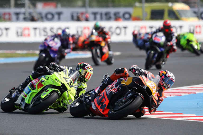 Von 14 auf 8: KTM-Pilot Enea Bastianini überzeugte im Sprint