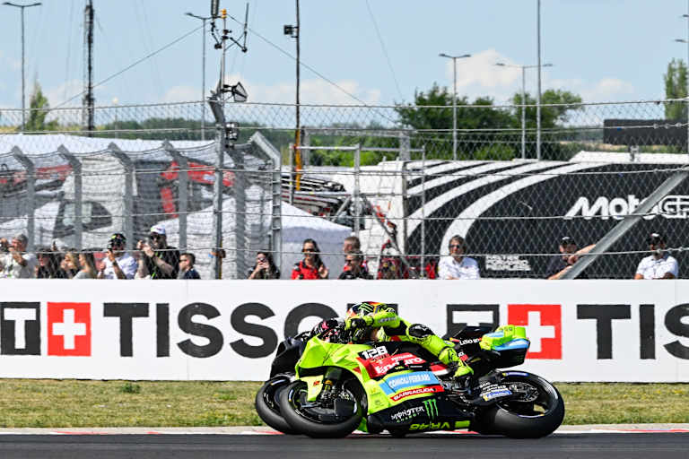 Fabio Di Giannantonio fiel im Balaton-Sprint weit zurück