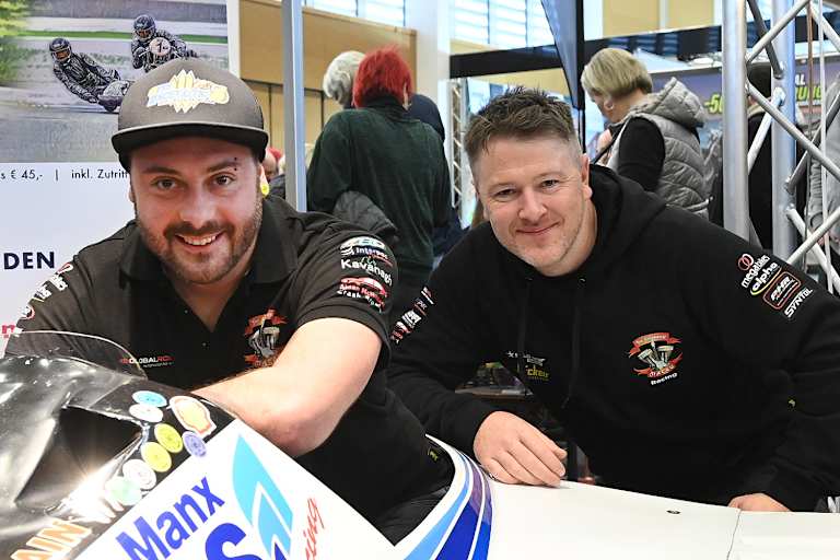 David Datzer (li.) und Brian McCormack bildeten ein gutes Team