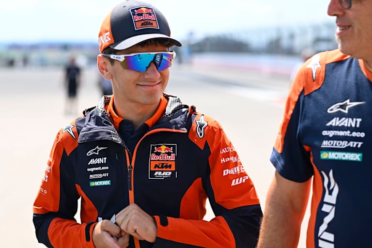 Alvaro Carpe liegt in der Moto3-WM derzeit auf Platz 2