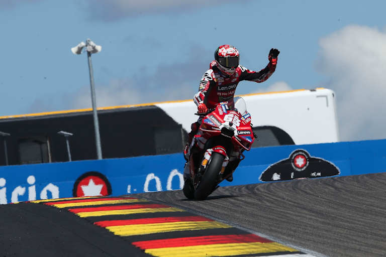 Ducati-Werksfahrer Bagnaia: Platz 7 über die kurze Distanz