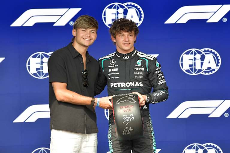 Barry Baltus war zuletzt Gast der Formel 1 in Spa