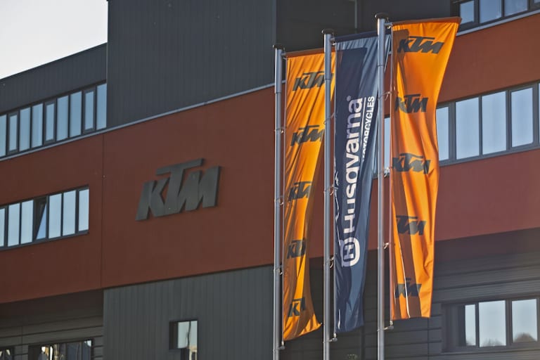 Die KTM-Zentrale in Mattighofen
