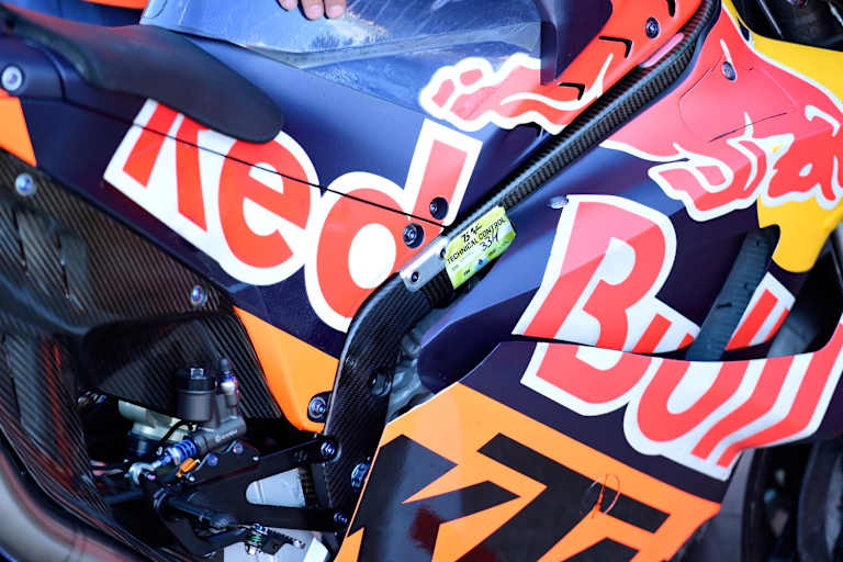 Das KTM-Werksteam wird weiter am stärksten von Red Bull unterstützt