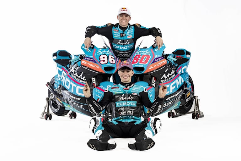 Schafften es mit Aspar in die MotoGP: Dani Holgado und David Alonso