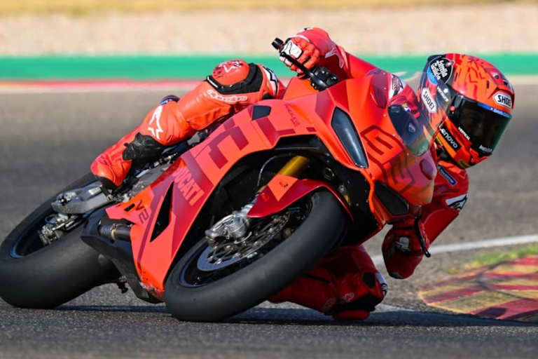 «MM93»: Training auf der Ducati Panigale V2S in MotorLand Aragon
