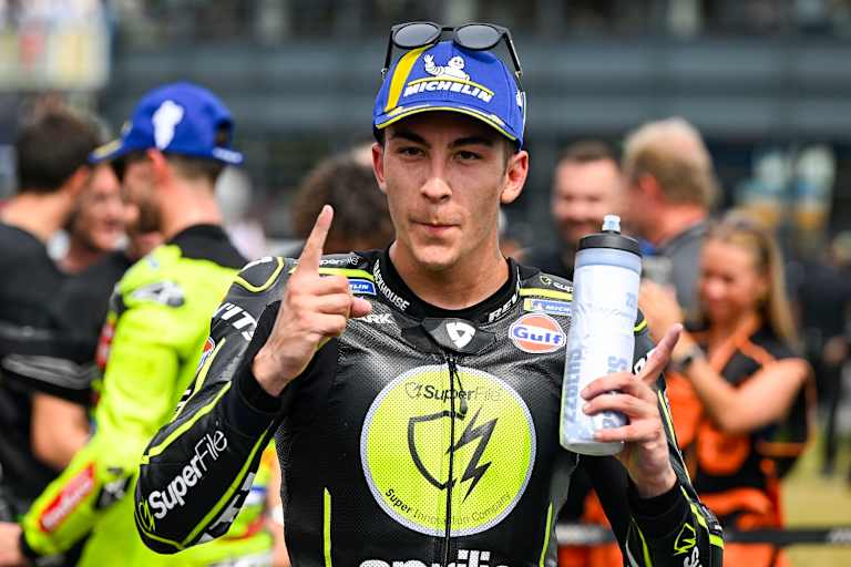 Trackhouse-Aprilia-Pilot Raul Fernandez
