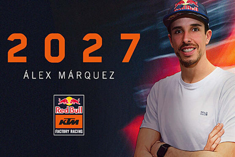 Wieder Werksfahrer: Alex Marquez 2027 fix bei KTM