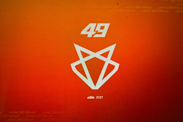 2027 in den Farben von Red Bull KTM Factory Racing: Fabio Di Giannantonio
