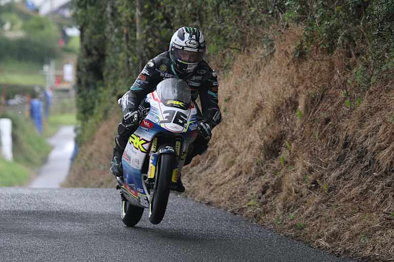 Michael Dunlop in Mid Antrim auf der Moto3-Honda