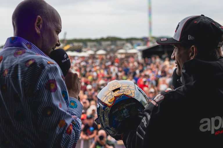Auch Jorge Martin war zu Gast bei der MotoGP-Auktion