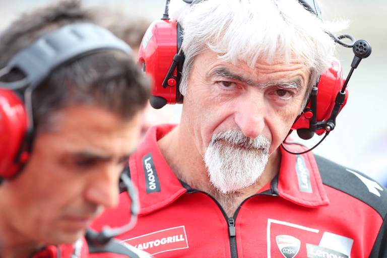 Gigi Dall'Igna (Ducati Corse) fand auch positives am England-Aufritt