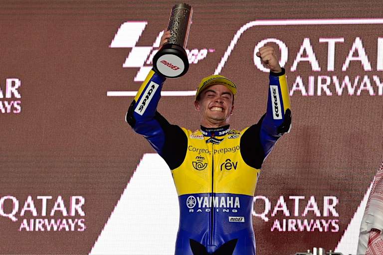 Podestplatz für Manuel Gonzalez beim Wüsten-GP in Katar 2023