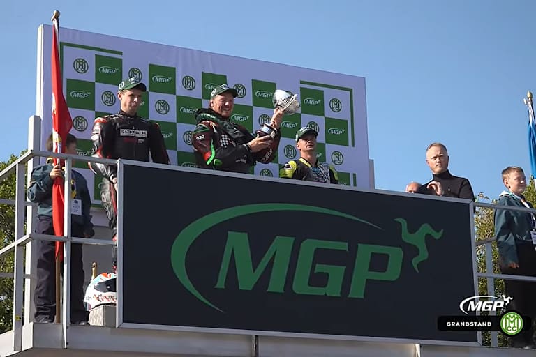 McAleese, Stewart, Wormald: Supersport MGP Podium