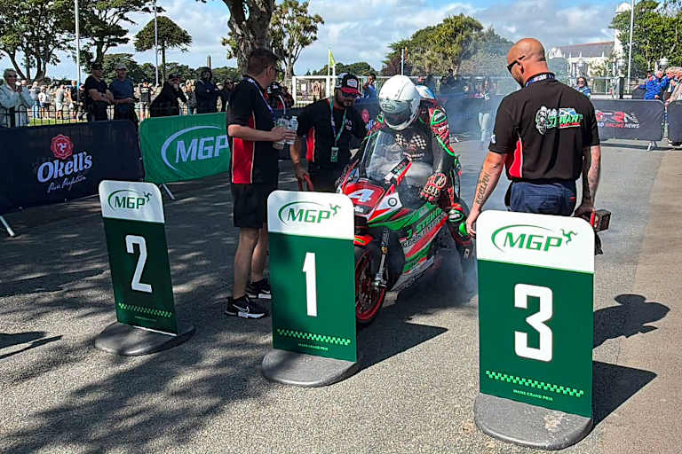 Manx-Grand-Prix-Sieger Johnny Stewart