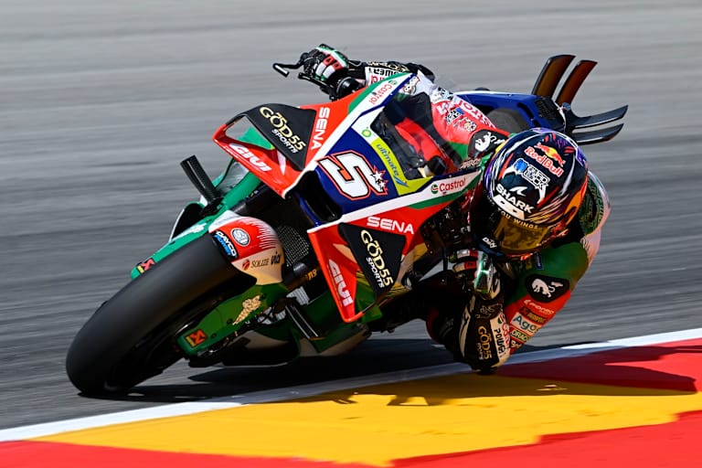 Honda-Pilot Johann Zarco hielt durch und schaffte Platz 9!
