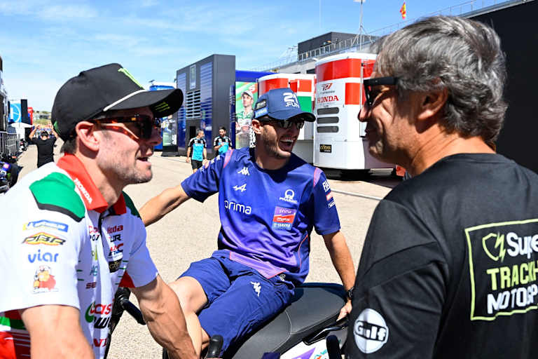 Auch in Aragon im MotoGP-Fahrerlager: Cal Crutchlow