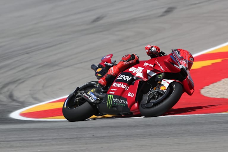 Gab alles und wurde Zweiter im Q2: Weltmeister Marc Marquez