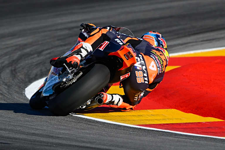 Collin Veijer: Crash nach starkem Aragon-Debüt