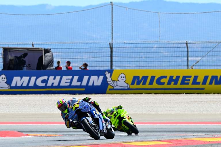 Aldeguer: Beim Comeback vor Fabio Di Giannantonio im Ziel