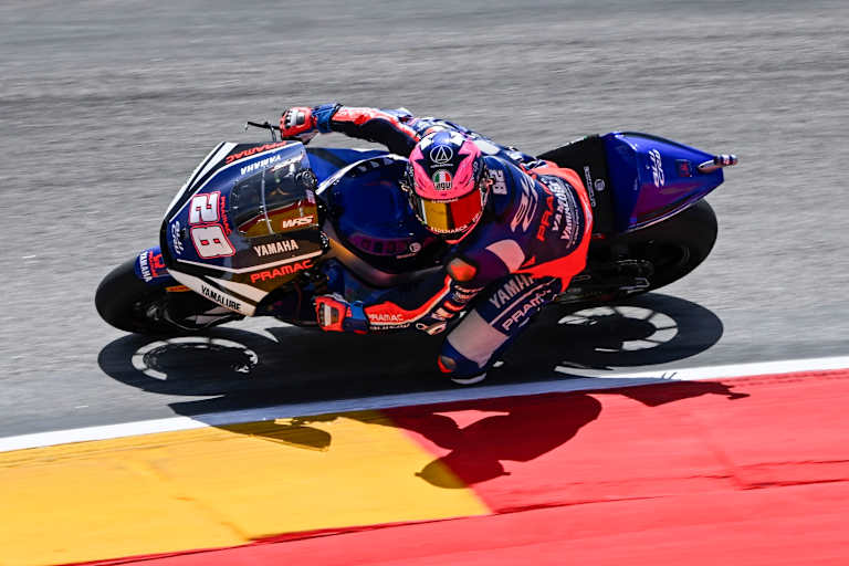 Izan Guevara (Pramac) rettete in Aragon Platz 2